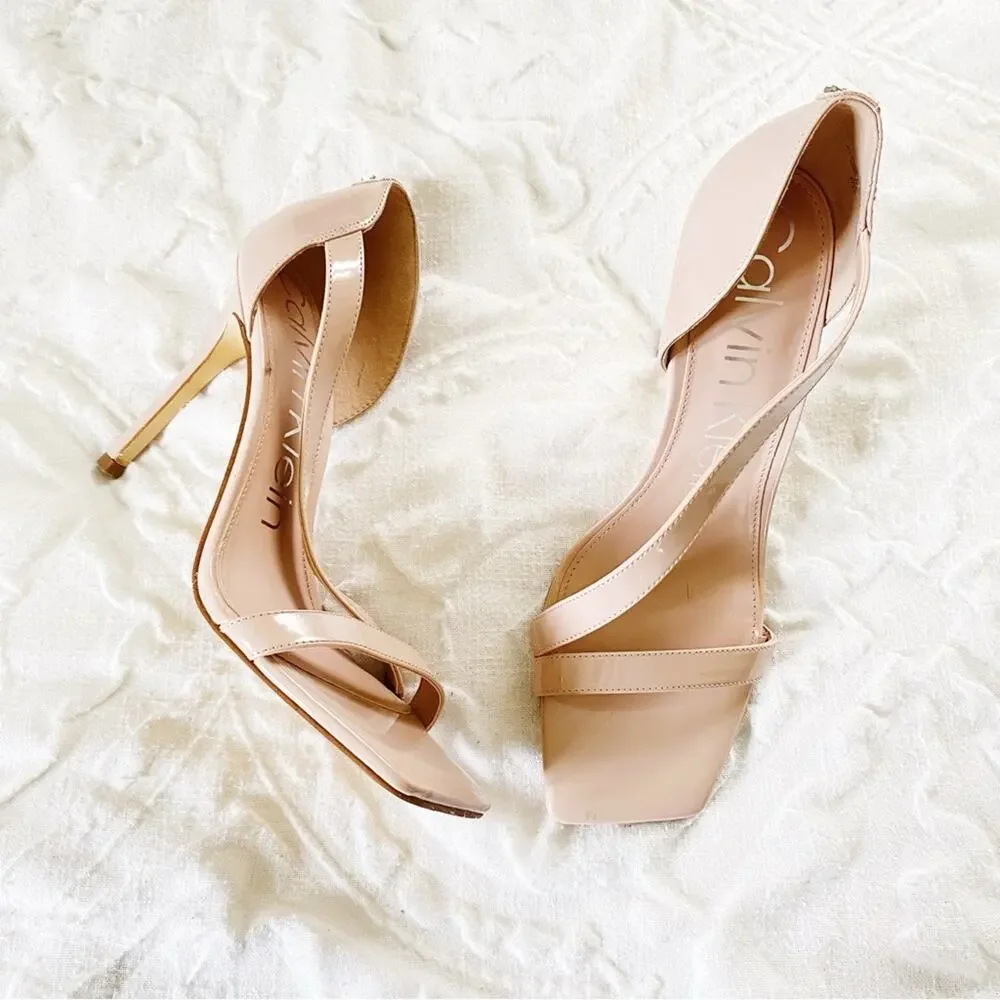 BOGO Calvin Klein Tracy Patent Sandal Size 10